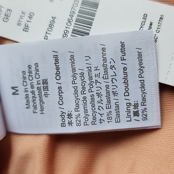 J. CREW Curved-Waist Cheeky Bikini Bottom Cloud Meadow Floral Women's MEDIUM NWT - Picture 11 of 12